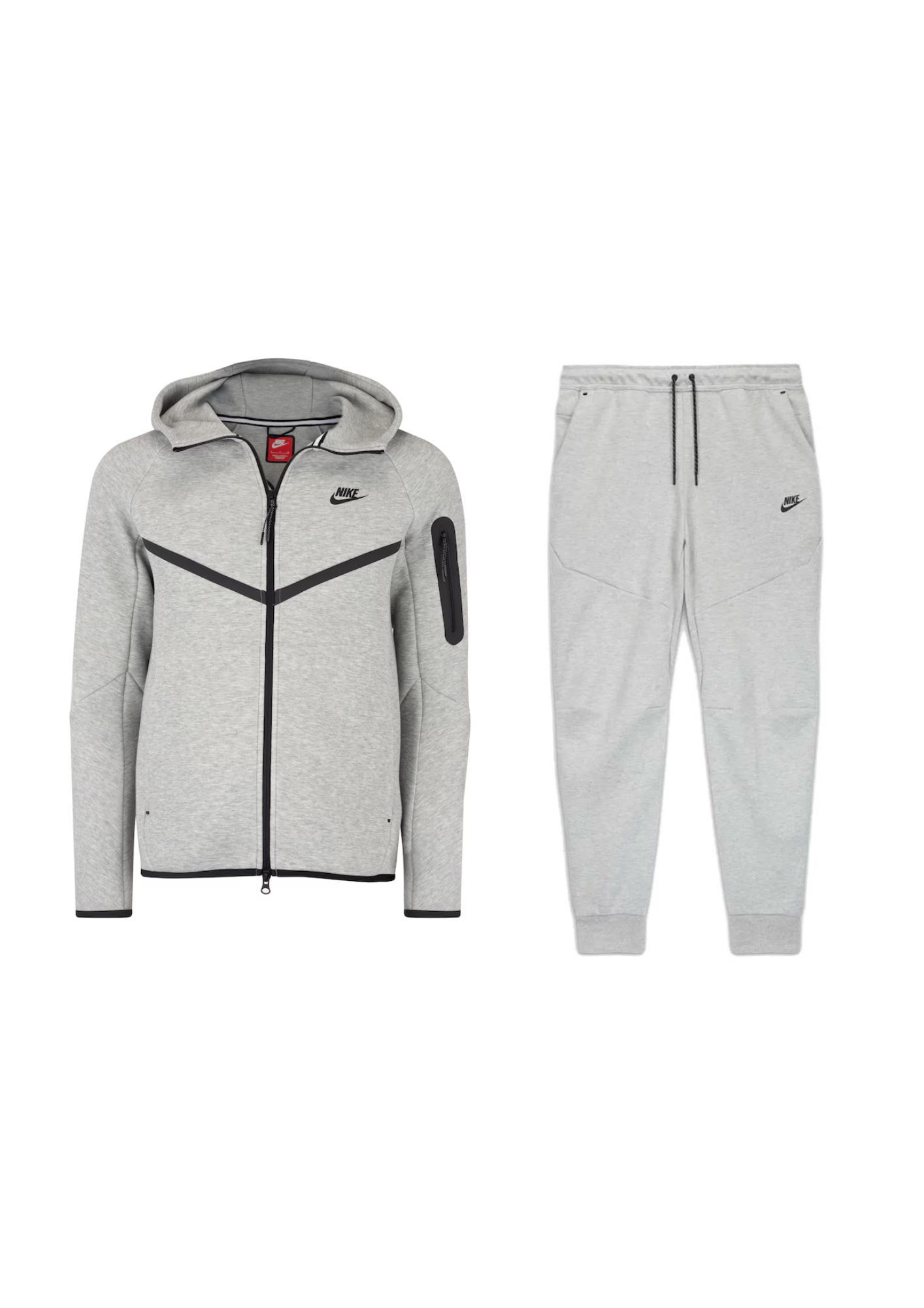 Conjunto Nike Tech Fleece Cinza