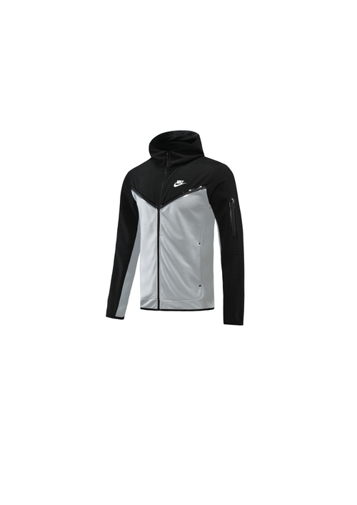Conjunto Nike Tech Fleece Cinza e Preto