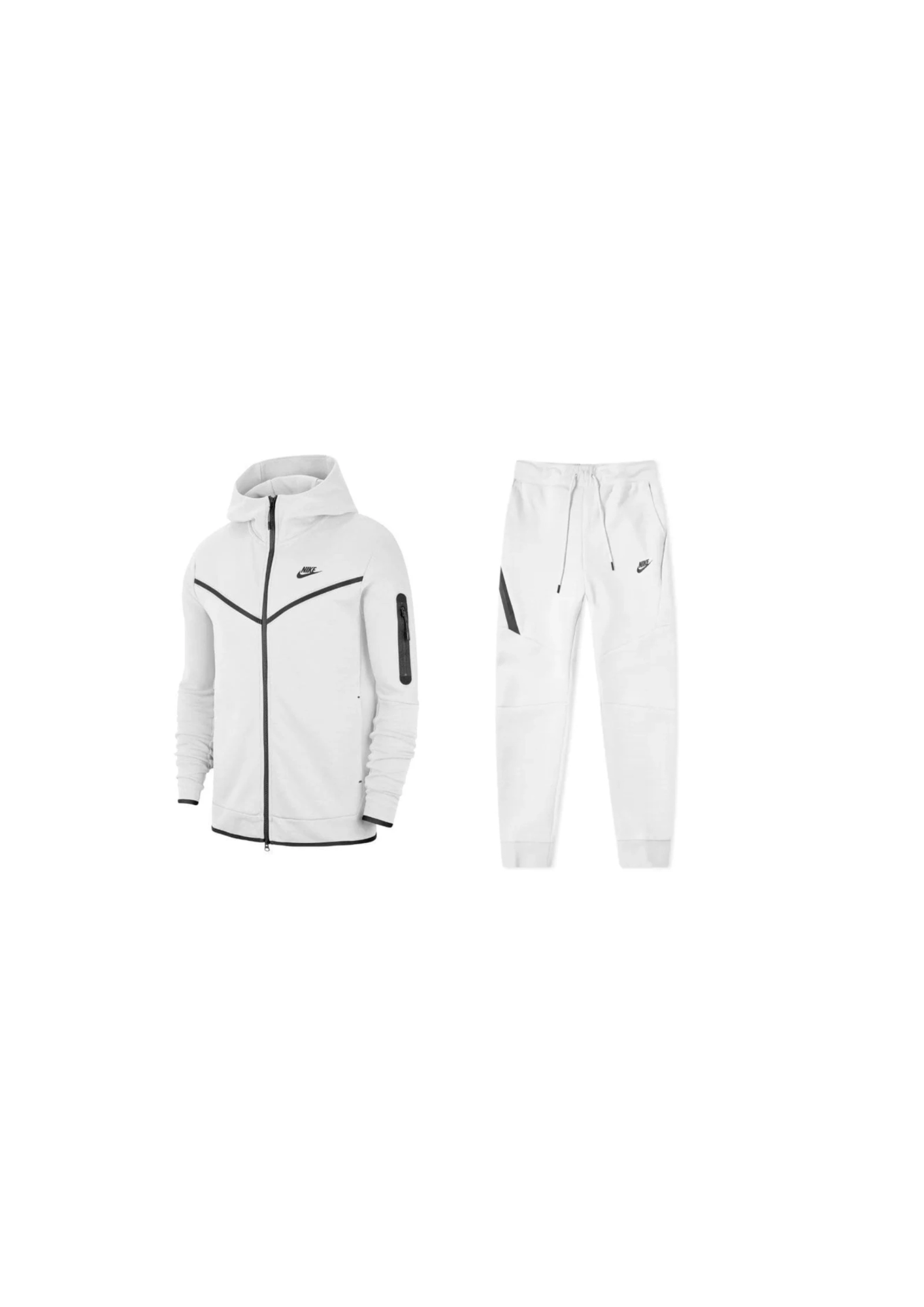Conjunto Nike Tech Fleece Branca