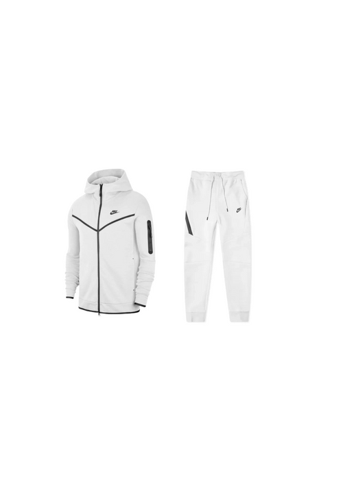 Conjunto Nike Tech Fleece Branca